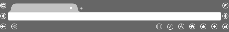 mini Browser PRO control bar